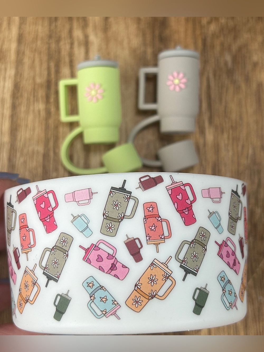 Tumbler Boot w/ 2 Straw Toppers